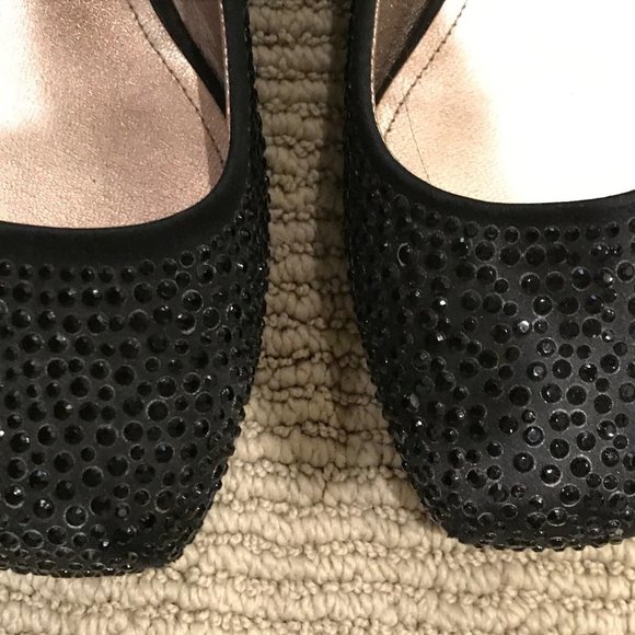 Joan and David rhinestone ballet flats size 7.5 - Picture 2 of 3